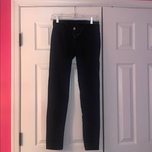 American Eagle Black Corduroy Jeggings